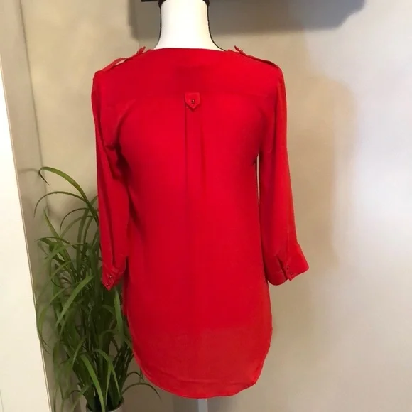 Express Red Top/Tunic - Picture 4 of 7